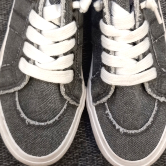 Pop Declan Black Stone Sneakers. Regular Women Size 7. - Picture 5 of 7